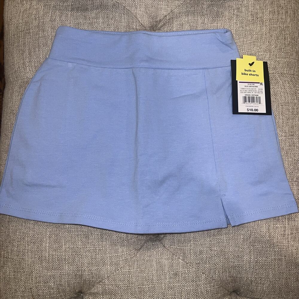 Girls' Knit Skort - art class Light Blue New With Tags size 10-12